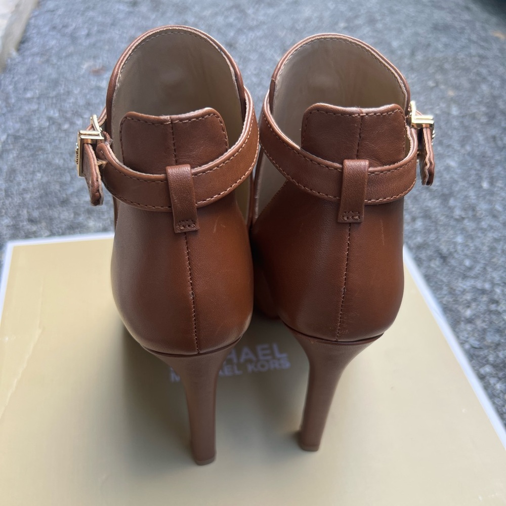 🖤🖤Michael Michael Kors Lawson Open Toe Luggage Size  5 M - Picture 5 of 14